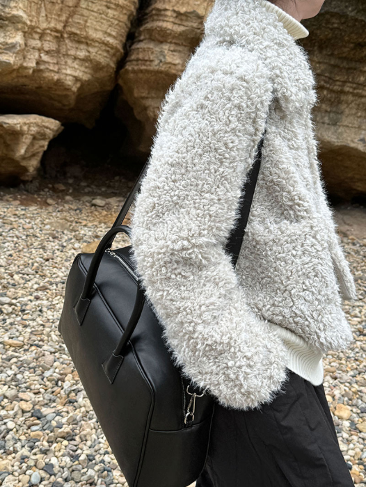 ボアシャギーショートジャケット