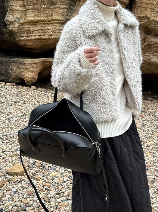 ボアシャギーショートジャケット