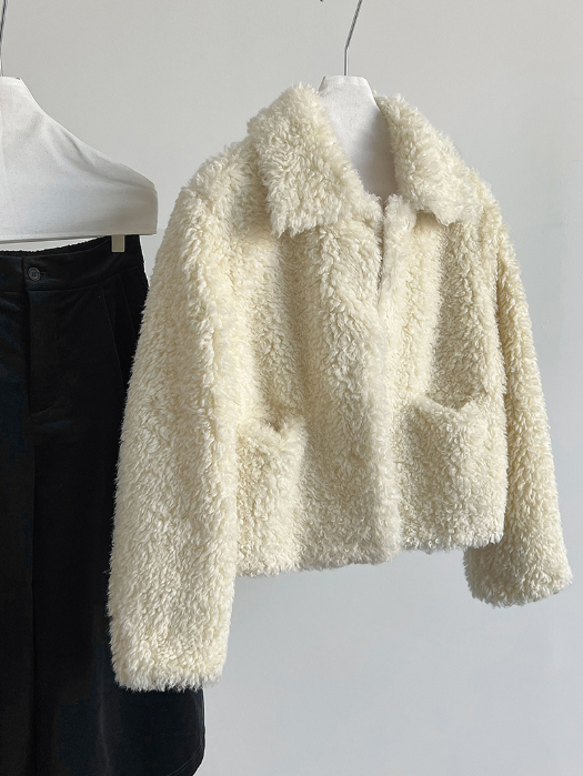 ボアシャギーショートジャケット