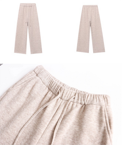 【11/28(金)PM12:00～販売START】裏起毛ワイドリラックスパンツ