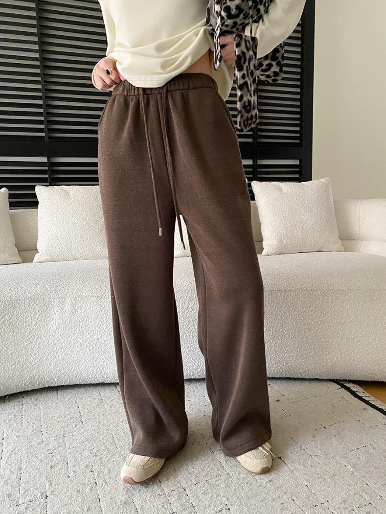 【11/28(金)PM12:00～販売START】裏起毛ワイドリラックスパンツ