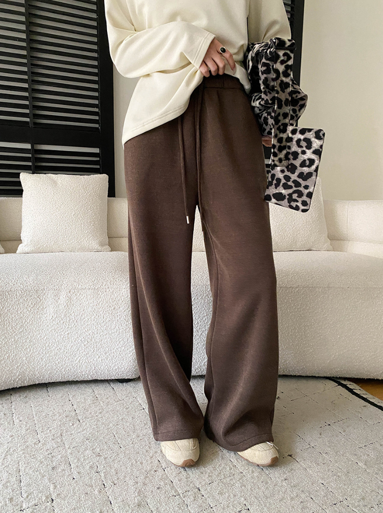 【11/28(金)PM12:00～販売START】裏起毛ワイドリラックスパンツ