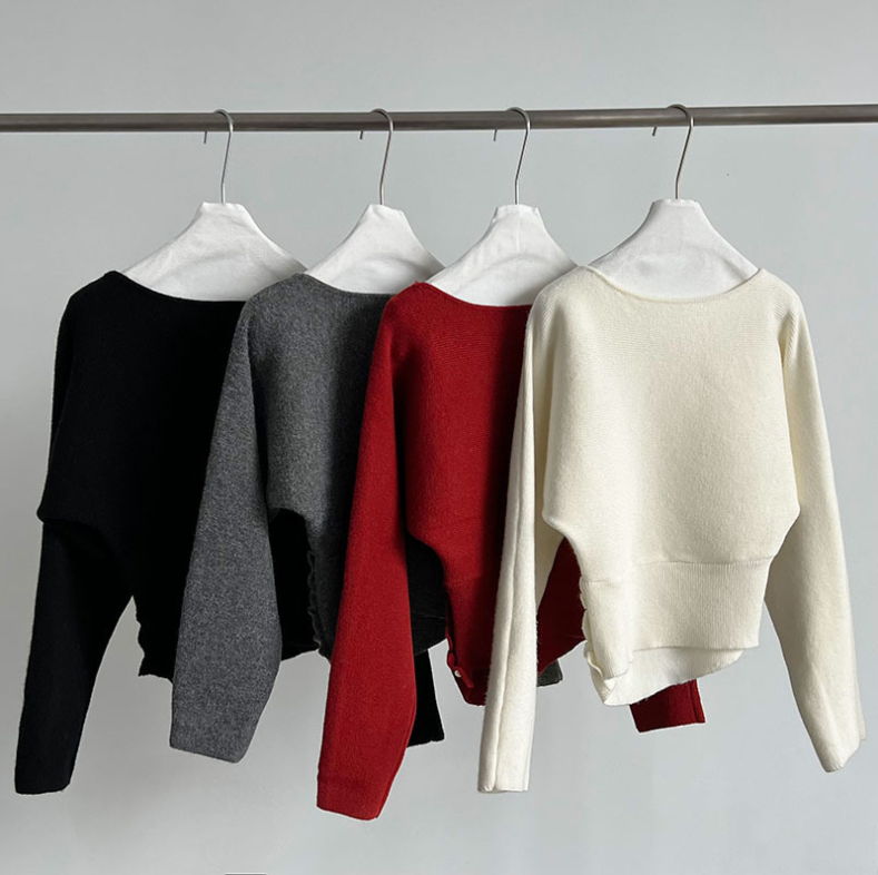 【11/28(金)PM12:00～販売START】ボタンディテールニットセットアップ