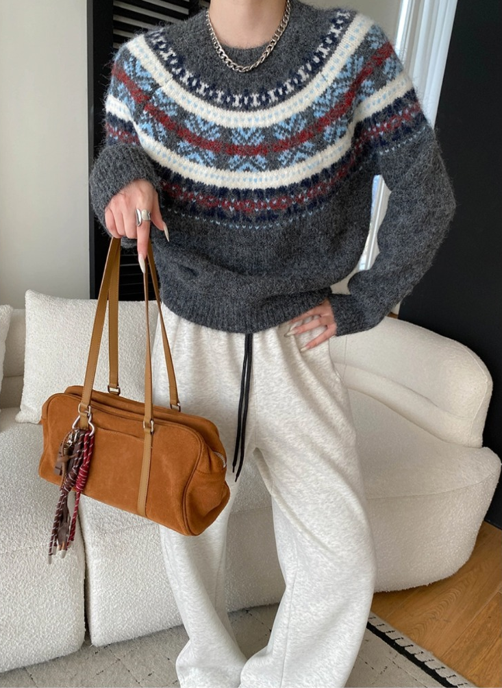 ノルディックニットプルオーバー