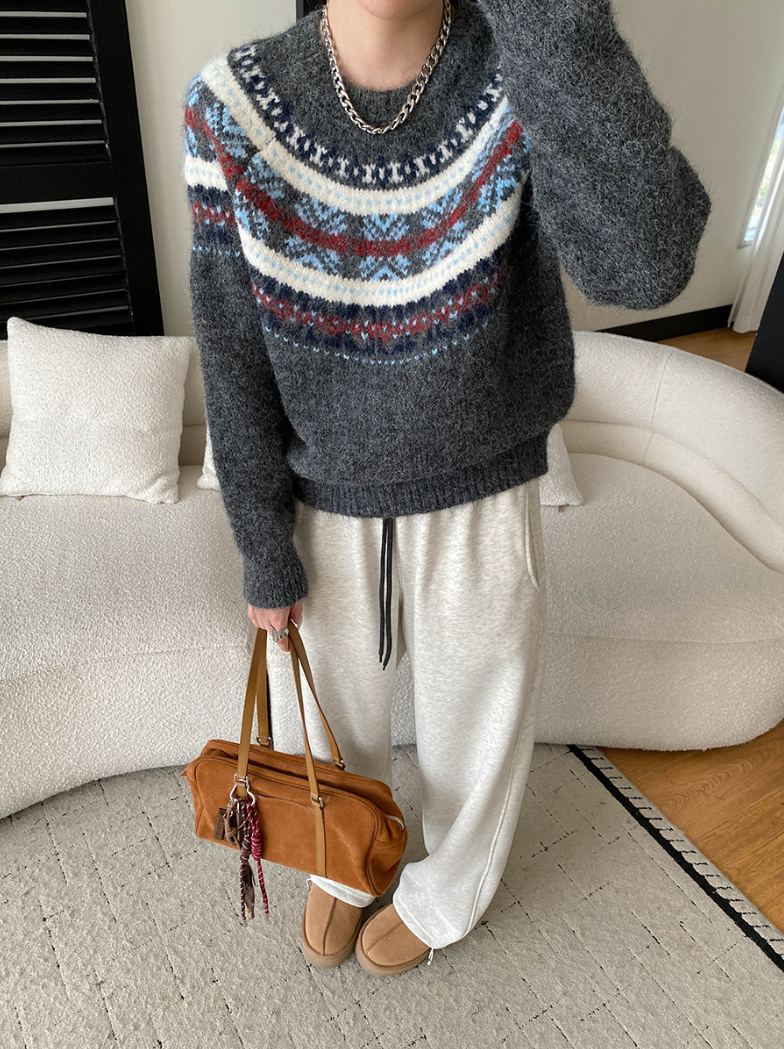 ノルディックニットプルオーバー