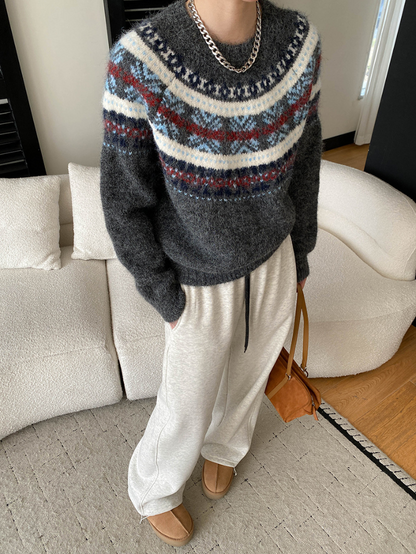 ノルディックニットプルオーバー