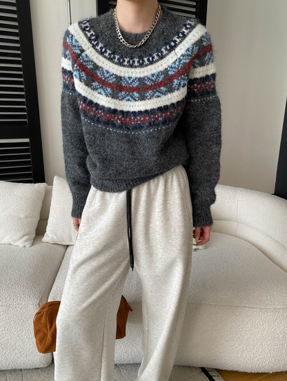 ノルディックニットプルオーバー