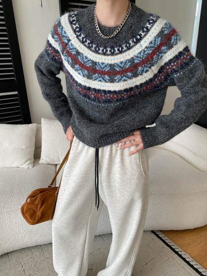 ノルディックニットプルオーバー