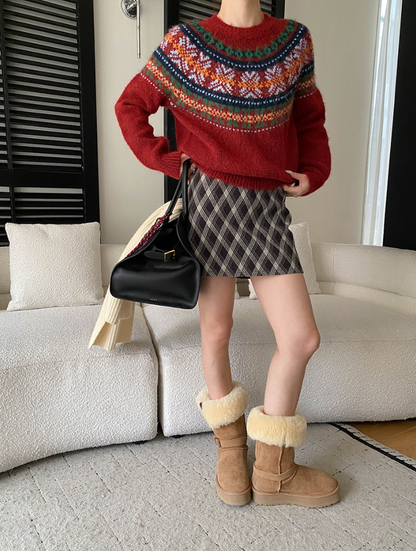 ノルディックニットプルオーバー