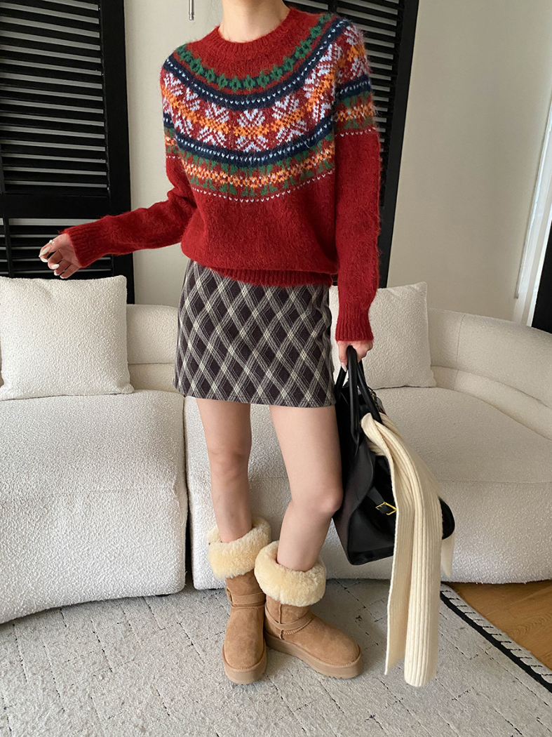 ノルディックニットプルオーバー