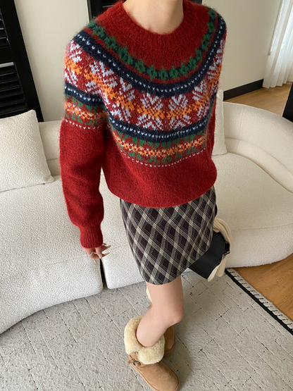 ノルディックニットプルオーバー