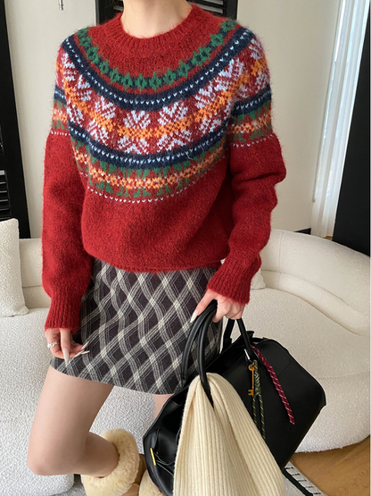 ノルディックニットプルオーバー