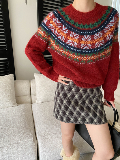 ノルディックニットプルオーバー