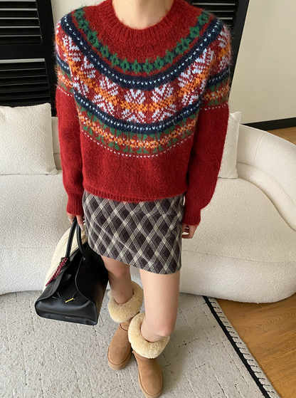 ノルディックニットプルオーバー