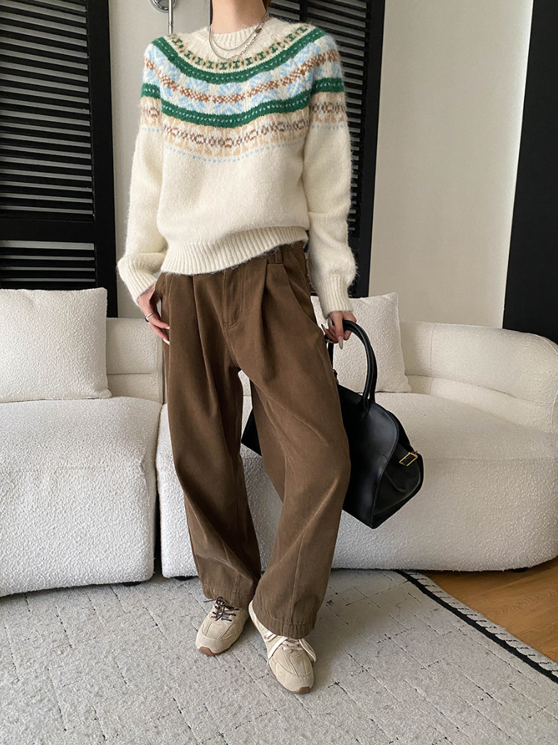 ノルディックニットプルオーバー