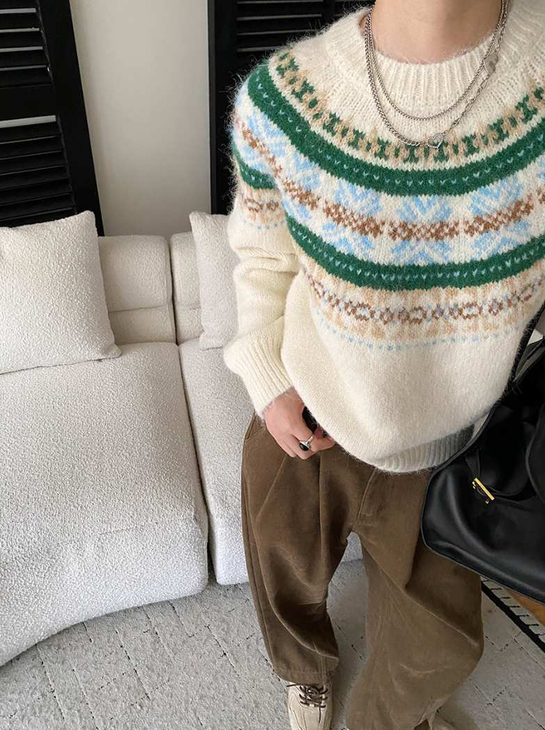 ノルディックニットプルオーバー