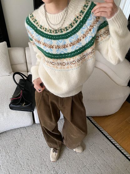 ノルディックニットプルオーバー