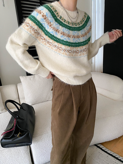 ノルディックニットプルオーバー