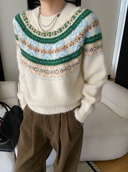 ノルディックニットプルオーバー