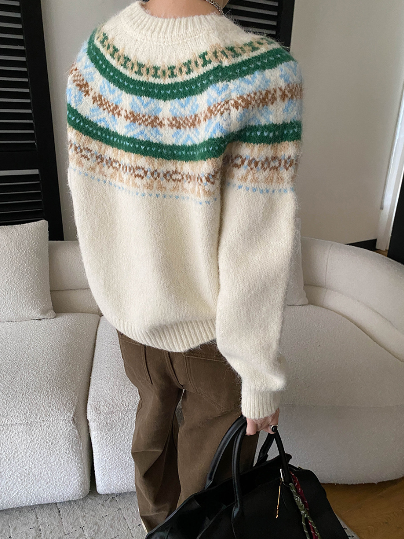 ノルディックニットプルオーバー