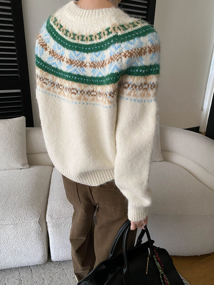 ノルディックニットプルオーバー