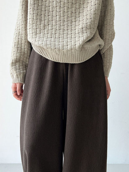 ボリュームワイドパンツ