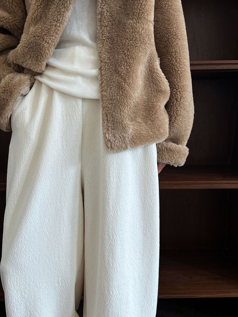 ボリュームワイドパンツ