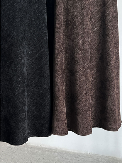 フロストタッチAラインロングスカート