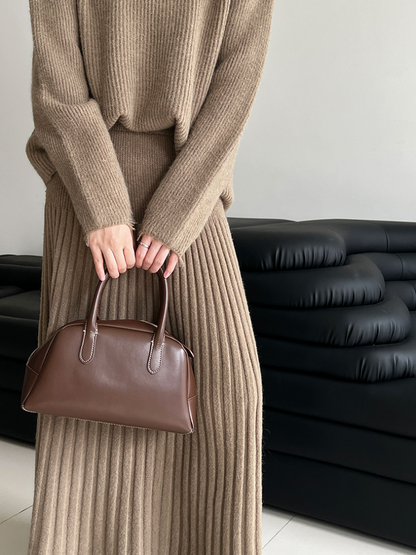 ［ SET ］ルーズフィットダメージニット×ロングスカートセット