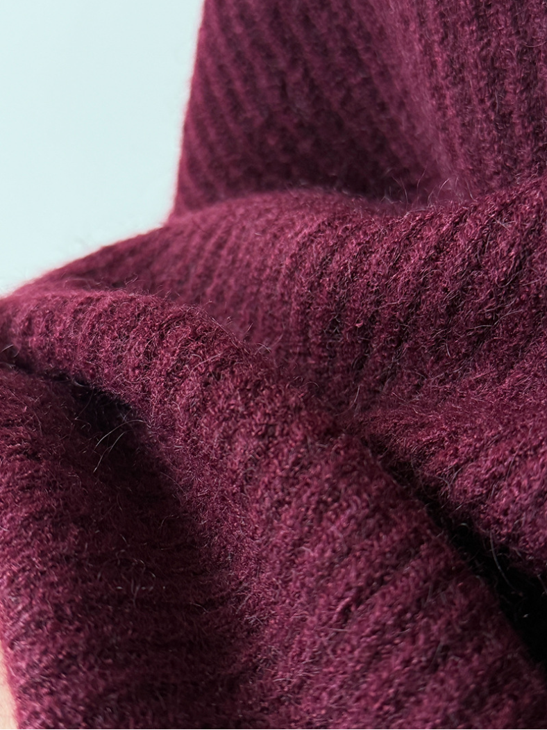 ［ SET ］ルーズフィットダメージニット×ロングスカートセット