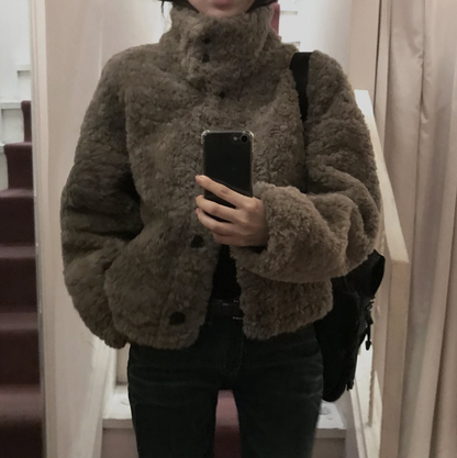 プードルジャケットコート