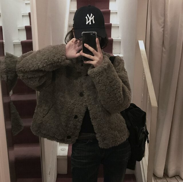 プードルジャケットコート