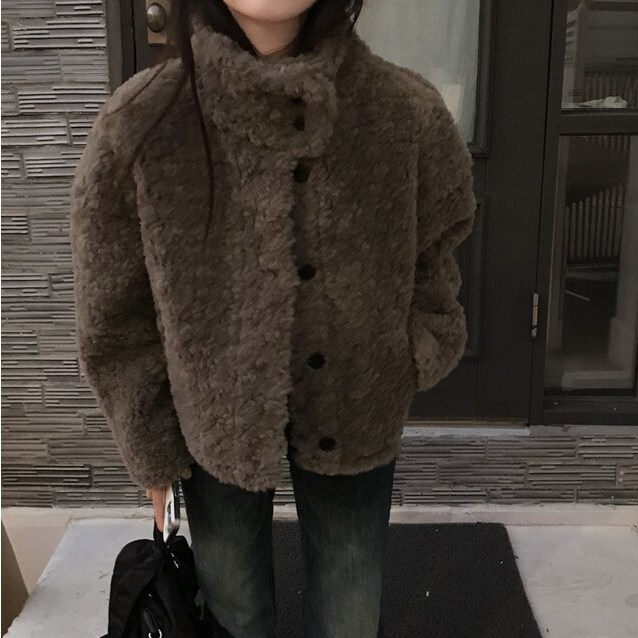 プードルジャケットコート