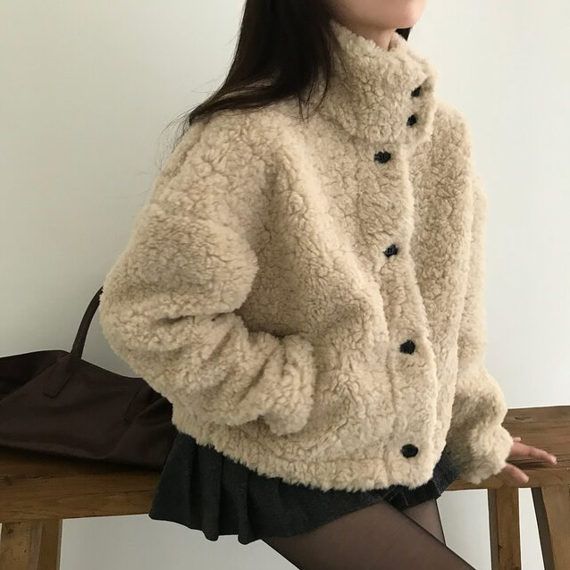 プードルジャケットコート