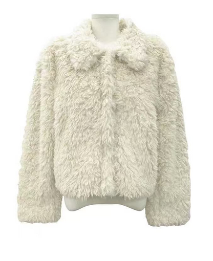 ショートフェイクファージャケット