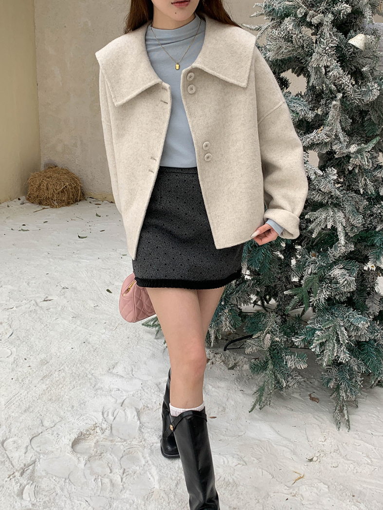 【12/19(金)PM12:00～販売START】ビッグカラーショートコート