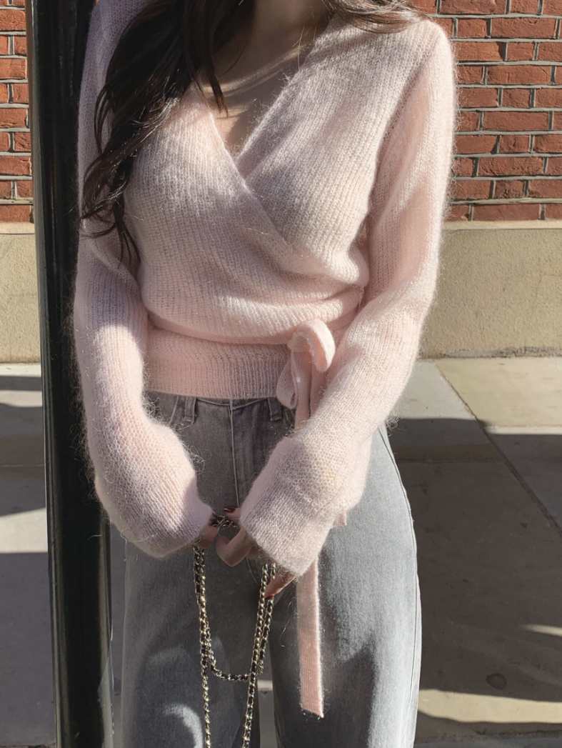 【即納】カシュクールシアーニット