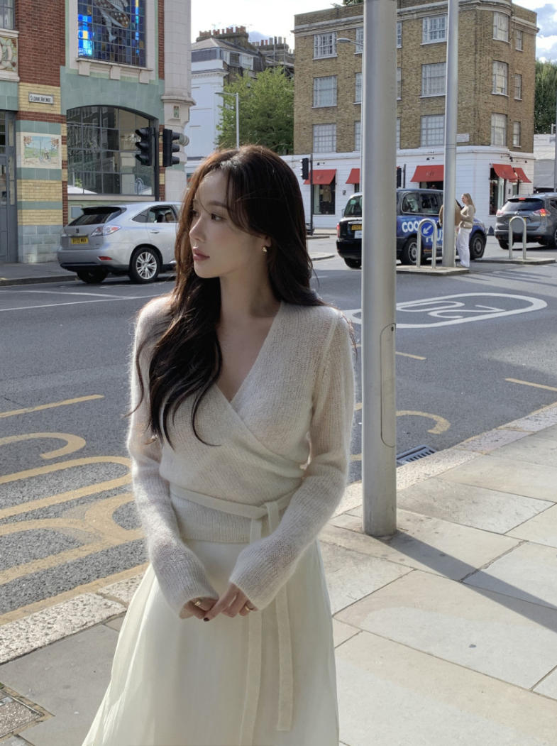 【即納】カシュクールシアーニット