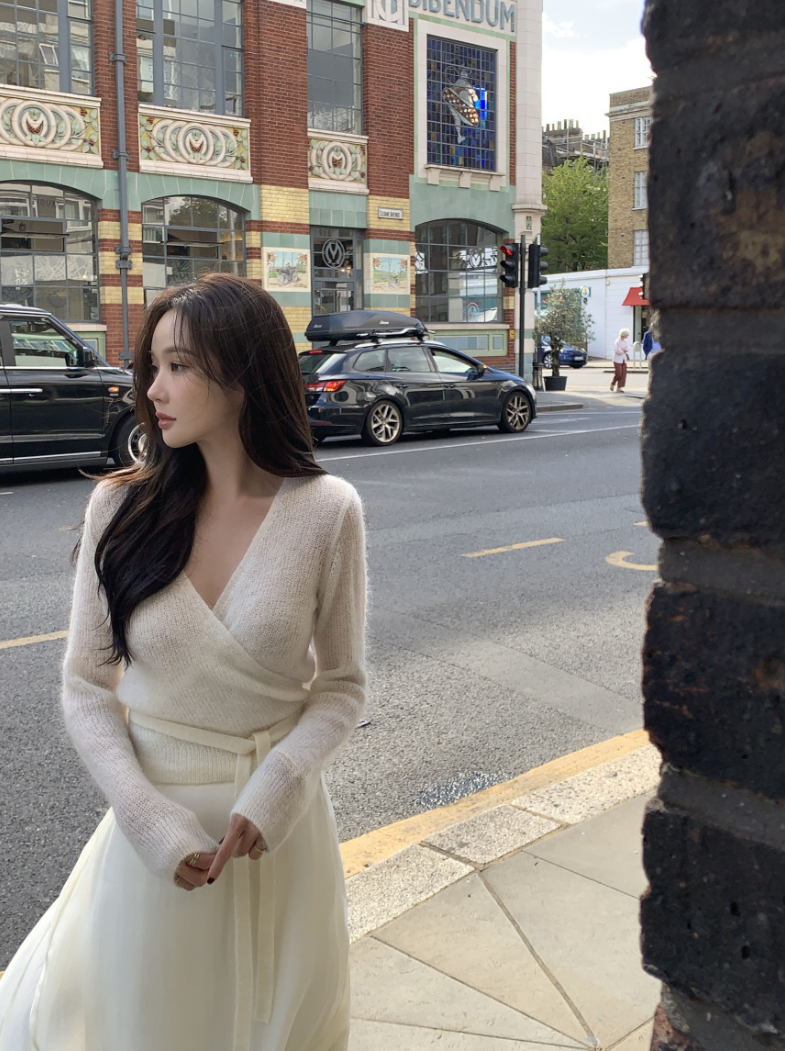 【即納】カシュクールシアーニット