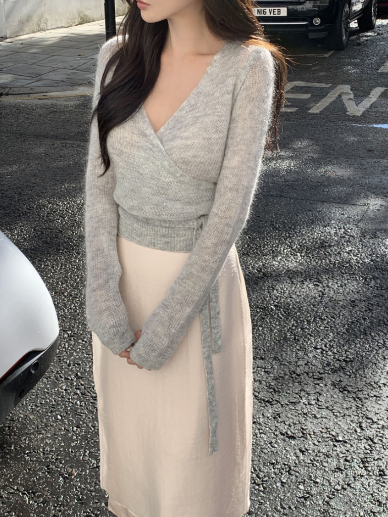 【即納】カシュクールシアーニット