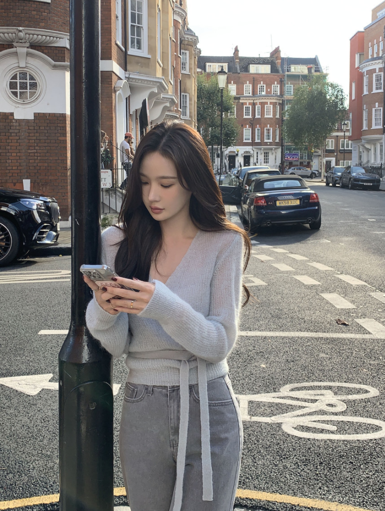 【即納】カシュクールシアーニット