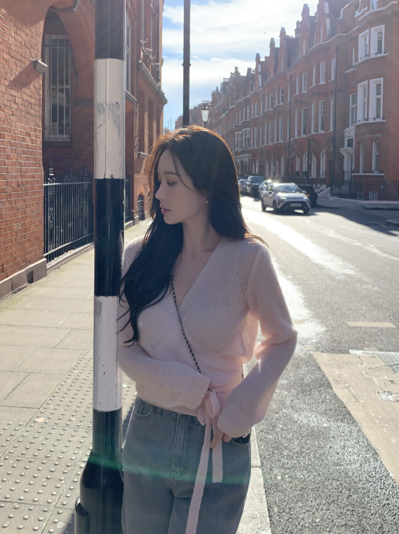 【即納】カシュクールシアーニット