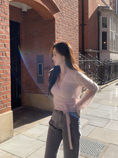 【即納】カシュクールシアーニット