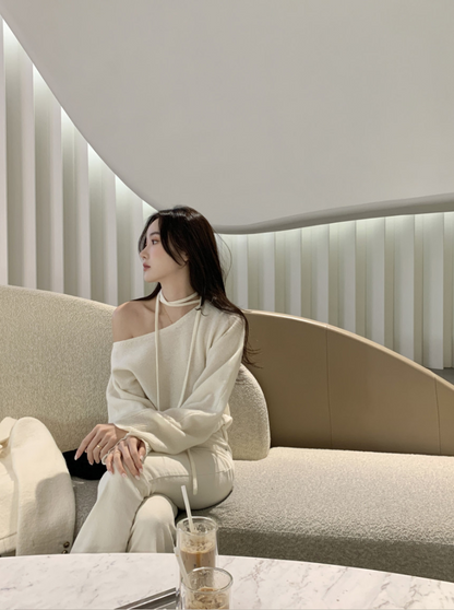 【即納】ネックストラップワンショルトップス