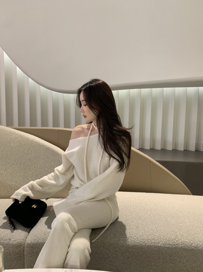 【即納】ネックストラップワンショルトップス