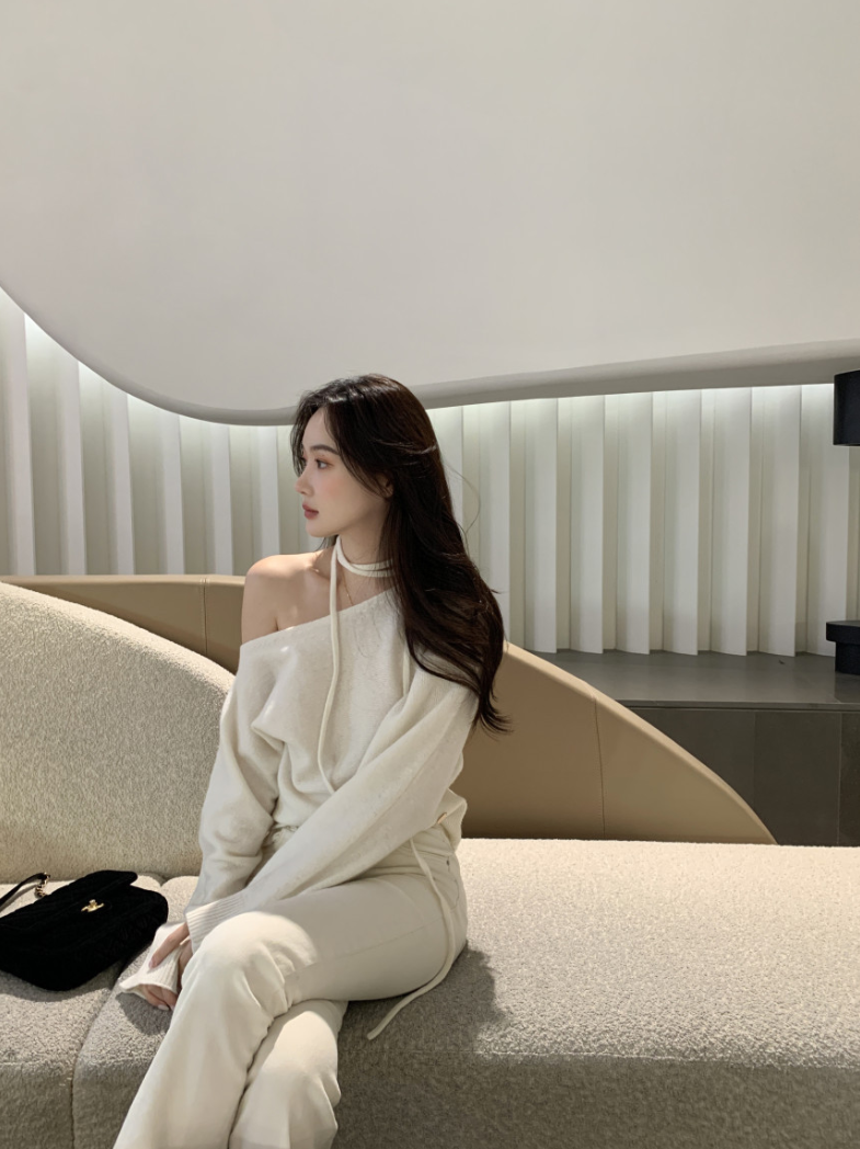 【即納】ネックストラップワンショルトップス