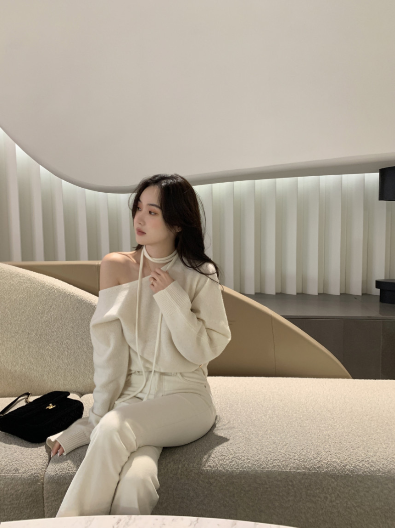 【即納】ネックストラップワンショルトップス