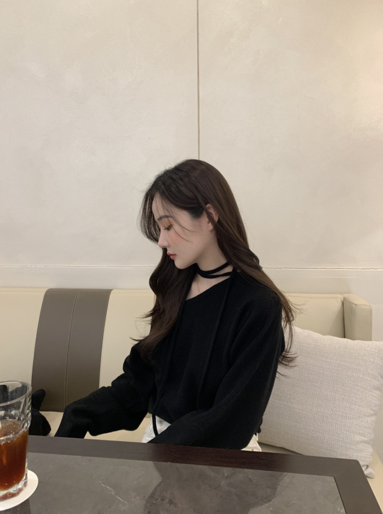 【即納】ネックストラップワンショルトップス