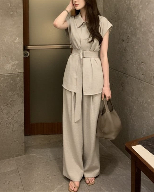 [ Influencer Recommend ]【一部即納】ベルトデザインセットアップ