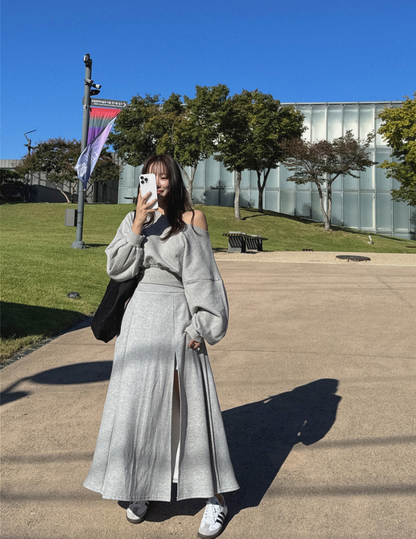 新作【即納】リラックススウェットセットアップ